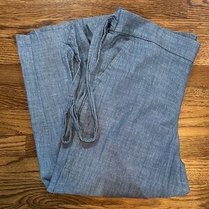 J. Crew Light Blue Chambray Pants